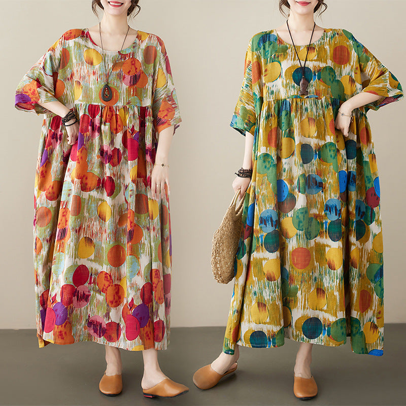Casual Long Dress Summer Arrival One-Piece Dress