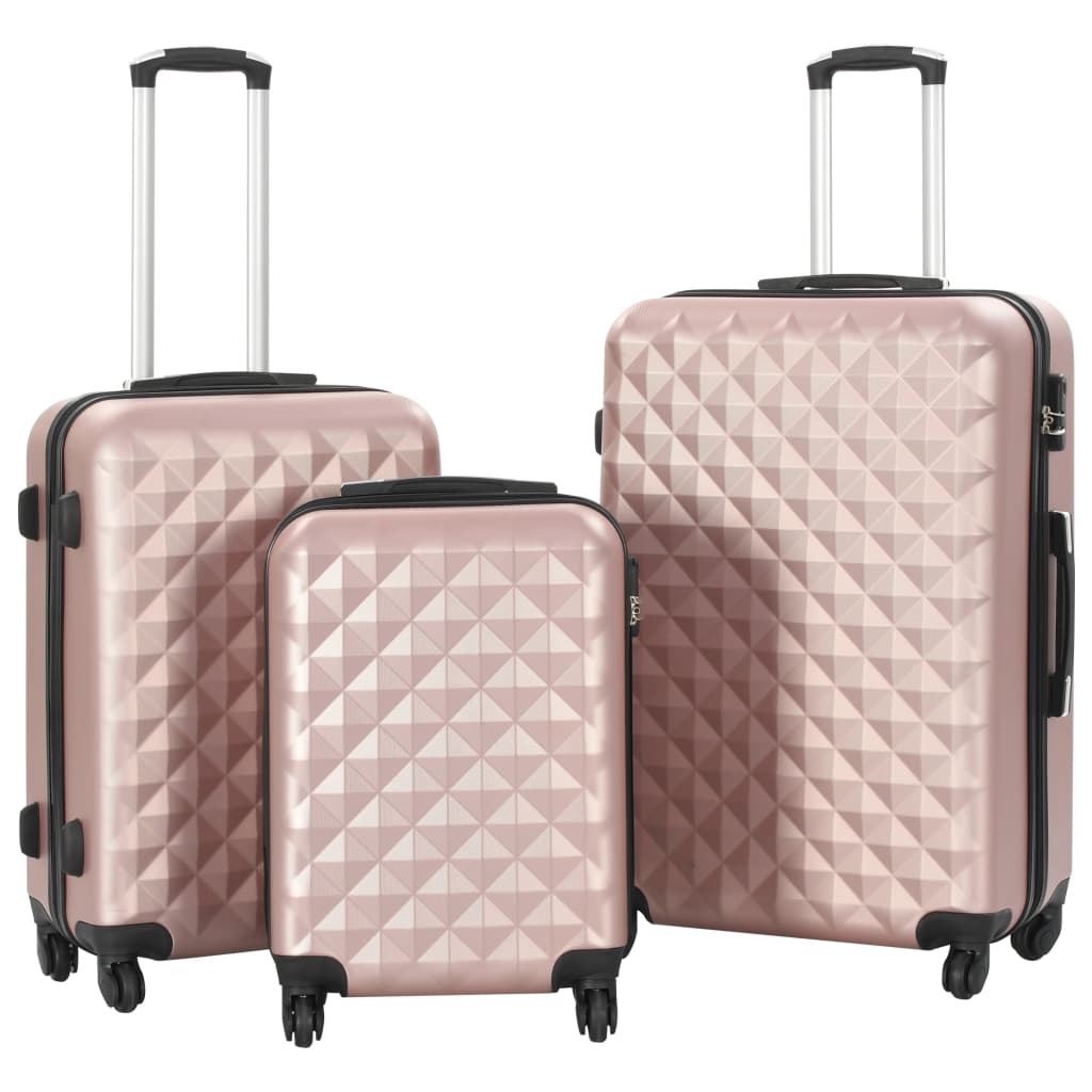 Hard Shell Trolley Set 3 pcs. ABS   Hard Shell Trolley Set 3