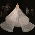 Women's Fashion Temperament Heavy-duty Trailing Bustier Dress