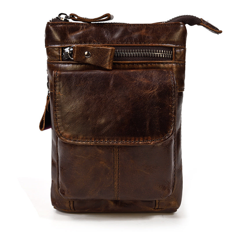 Men's Leather Belt  Bag